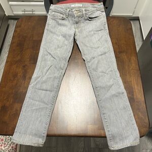 J Brand 912 Pencil Leg Jeans Light Gray Wash size 25